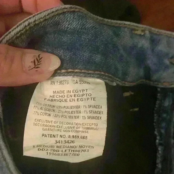 Lee straight leg jeans size 8 - Picture 7 of 7